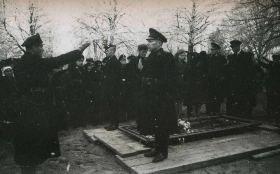 Begrafenis NSB - Fotodienst der NSB- NIOD - 156034