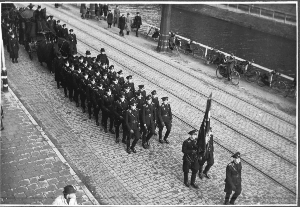 Begrafenis Reydon - Fotodienst der NSB - NIOD - 90196