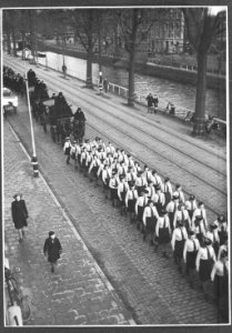 Begrafenis Reydon - Fotodienst der NSB - NIOD - 90201