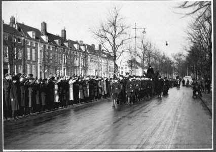 Begrafenis Reydon - Fotodienst der NSB - NIOD - 90202