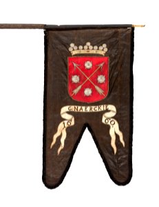 Begravningsbanér, Närke, fört i Karl X Gustavs begravningståg 1660 - Livrustkammaren - 108778