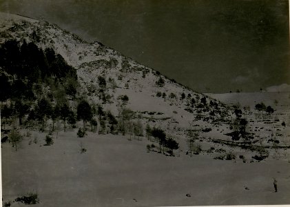 Behelfsmässige Antenne der Radio-Station auf dem Creino. (BildID 15514474)