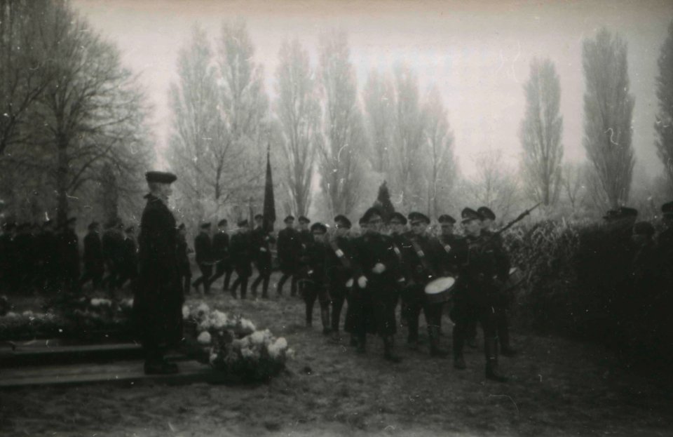Begrafenis NSB - Fotodienst der NSB - NIOD - 156043