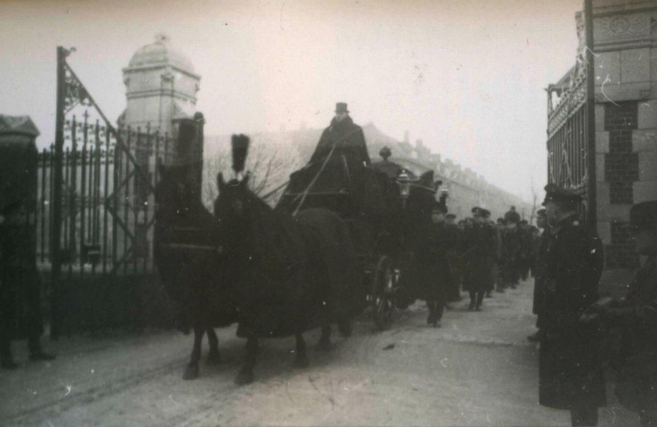 Begrafenis NSB - Fotodienst der NSB - NIOD - 156057