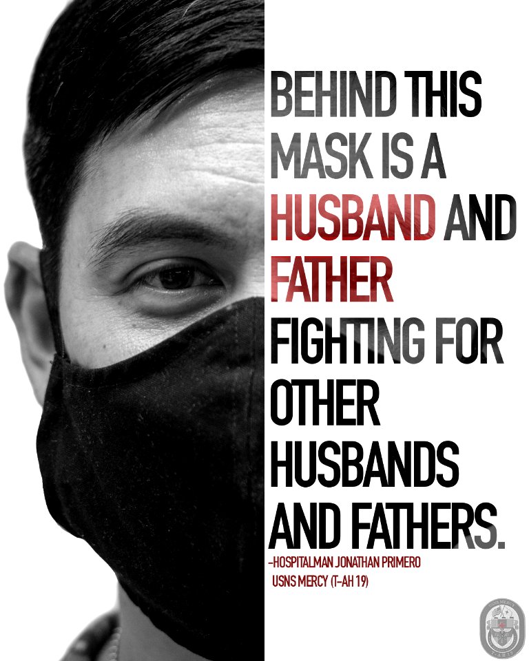 Behind the Mask of USNS Mercy Sailors (49834381132)