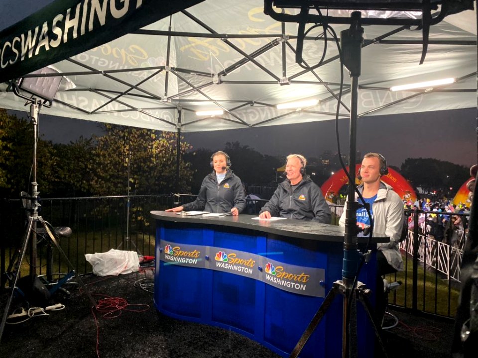 Behind the scenes with NBCS Washington during 2019 Marine Corps Marathon