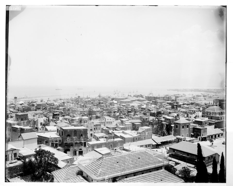 Beirut, etc. General view of Beirut LOC matpc.07105