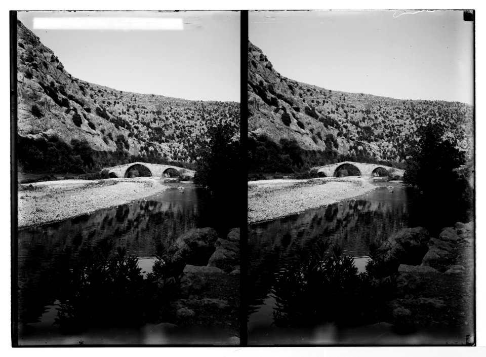 Beirut. Dog River and old bridge LOC matpc.05228
