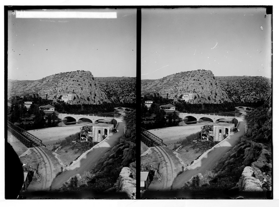 Beirut. Three bridges over the Dog River LOC matpc.05227