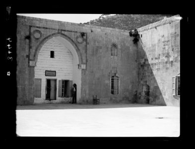Beit Ed-Din. The Shehab Palace (held as a national monument). Lebanon. Deir el-Kamr. The old Serai. Scene of Christian massacres in 1860 LOC matpc.15455