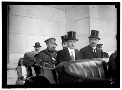 BELGIAN MISSION TO U.S. IN AUTO, LEFT, MAJ. OSTERREITH LCCN2016867930