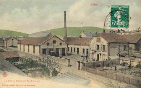 Belfort - station électrique des tramways