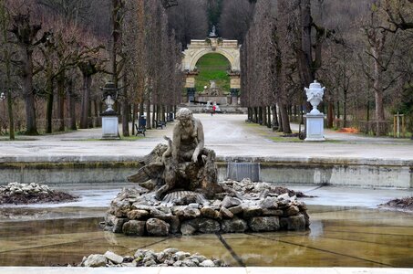 Austria schönbrunn castle park photo