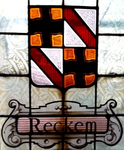 Belgique - Hotel de Ville de Courtrai - Blason Reckem