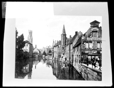Belgium, canal at Bruges LCCN2016826193