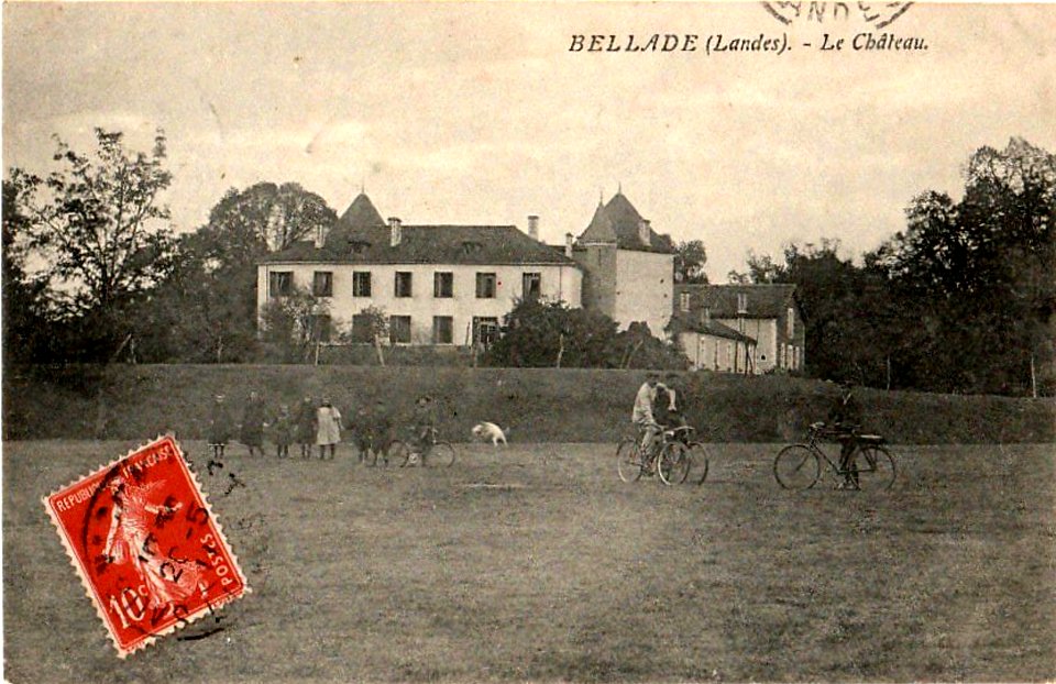 Belhade (Landes) - château de Belhade 2
