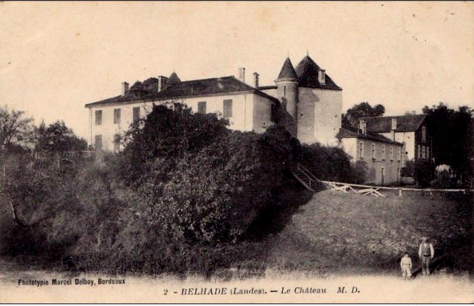 Belhade (Landes) - château de Belhade 3