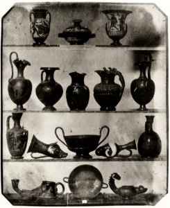 Belitski, Ludwig - 16 Antike griechische Vasen, Lampen und andere Gefäße aus gebranntem Ton mit Malerei. 1-3 Naturgrösse, Liegnitz (Zeno Fotografie)