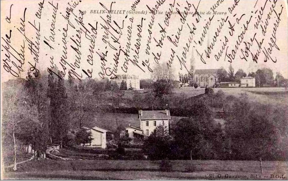 Belin-Béliet - église et château 3