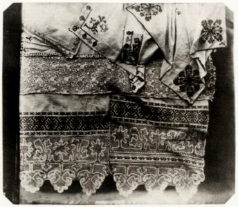 Belitski, Ludwig - 5 Orientalische und deutsche Spitzenarbeiten und Stickereien. 2-5 Naturgrösse. 15. und 16. Jahrhundert, Liegnitz (Zeno Fotografie)