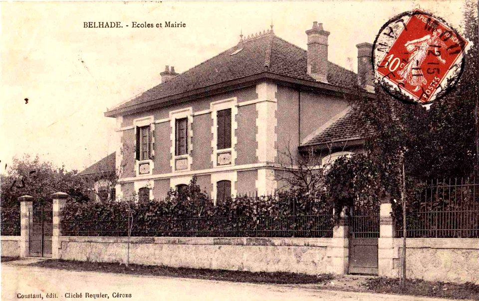 Belhade (Landes) - Mairie et écoles 2