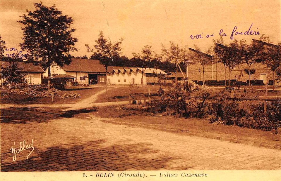 Belin-Béliet - usine Cazenave 1a