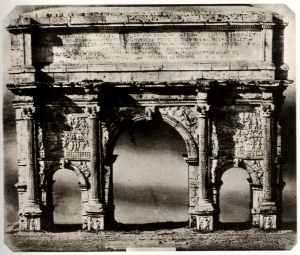 Belitski, Ludwig - »Der Triumphbogen des Septimius Severus, phelloplastische Arbeit von May zu Rom, 18. Jahrhunder«, Liegnitz (Zeno Fotografie)