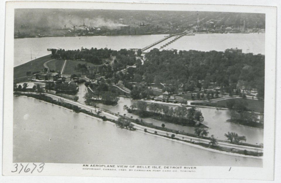 Belle Island from an Aeroplane (HS85-10-37673) original