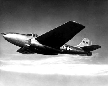 Bell P-59B Airacomet in flight 060913-F-1234P-002