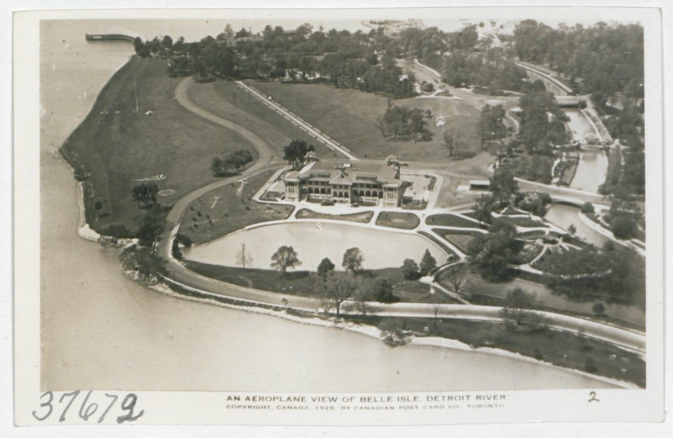 Belle Island from an Aeroplane (HS85-10-37672) original