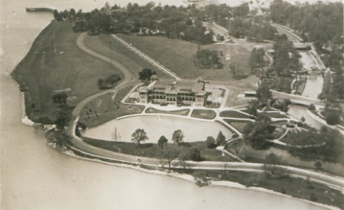 Belle Island from an Aeroplane (HS85-10-37672) photo