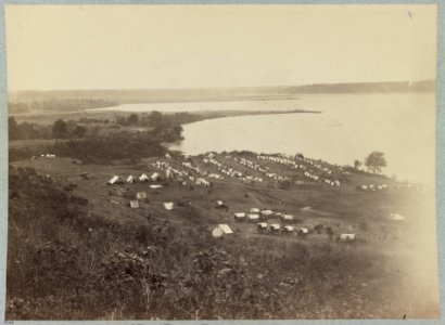 Belle Plain Landing, Va. Camp of 15th New York engineers LCCN2012648043