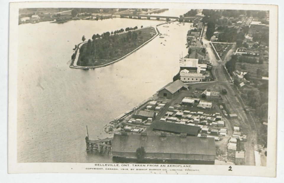 Belleville Ontario from the Air (HS85-10-36725) original
