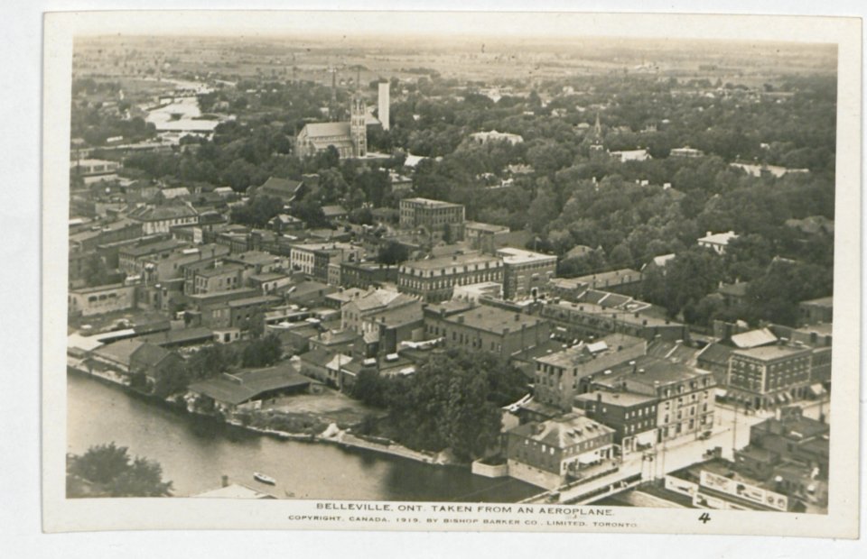 Belleville Ontario from the Air (HS85-10-36727) original