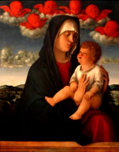 Giovanni Bellini - Madonna dei cherubini rossi