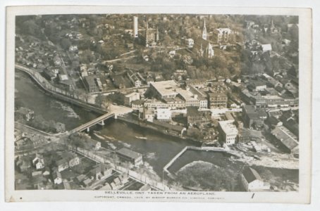 Belleville Ontario from the Air (HS85-10-36724) original