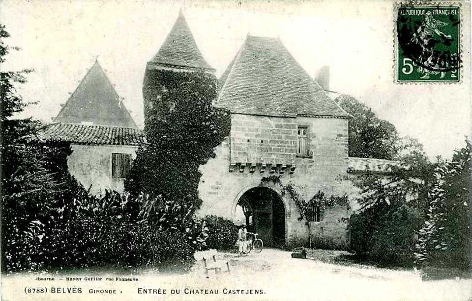 Belvès-de-Castillon - château de Castergens