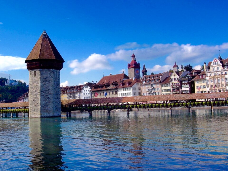 Water tower chapel bridge reuss