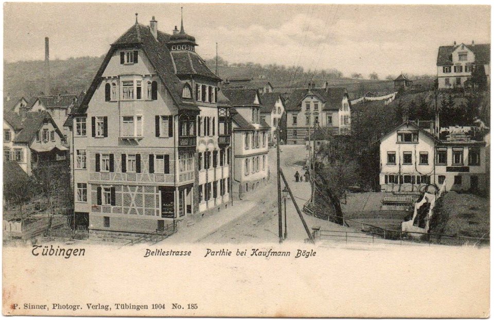Belthlestraße in Tübingen von Paul Sinner