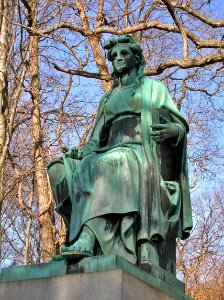 Benedict Monument by Ferdinand von Miller, Riverside Cemetery, Waterbury, CT - January 2016