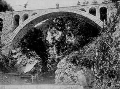 Benedikt Lergetporer - Railway bridge in the Vintgar Gorge