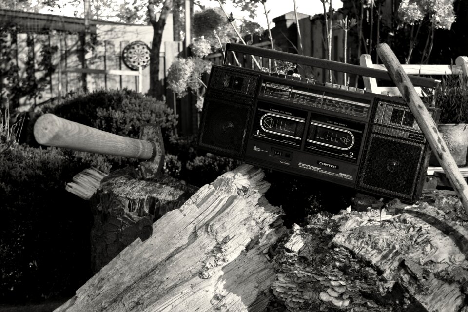 Vintage radio retro