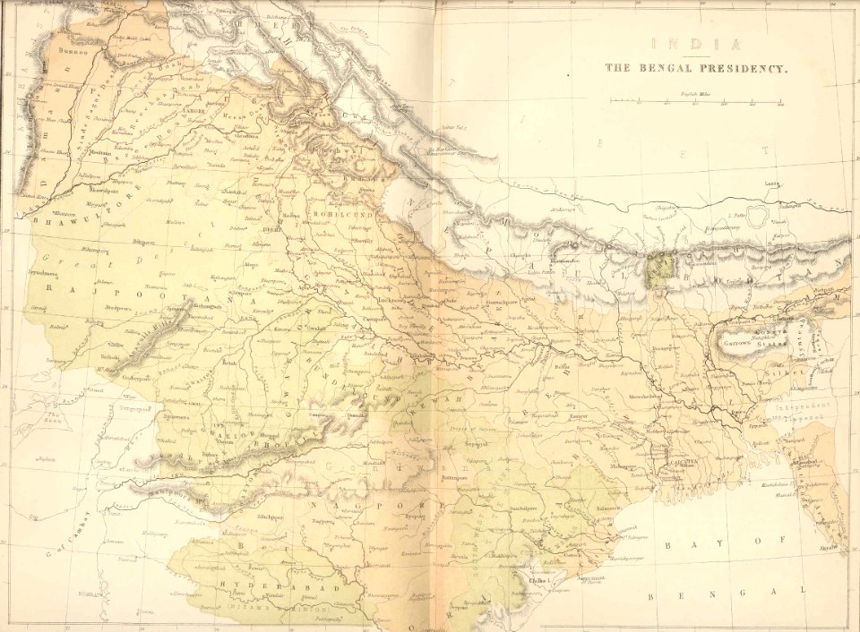 Bengalpresidency 1858
