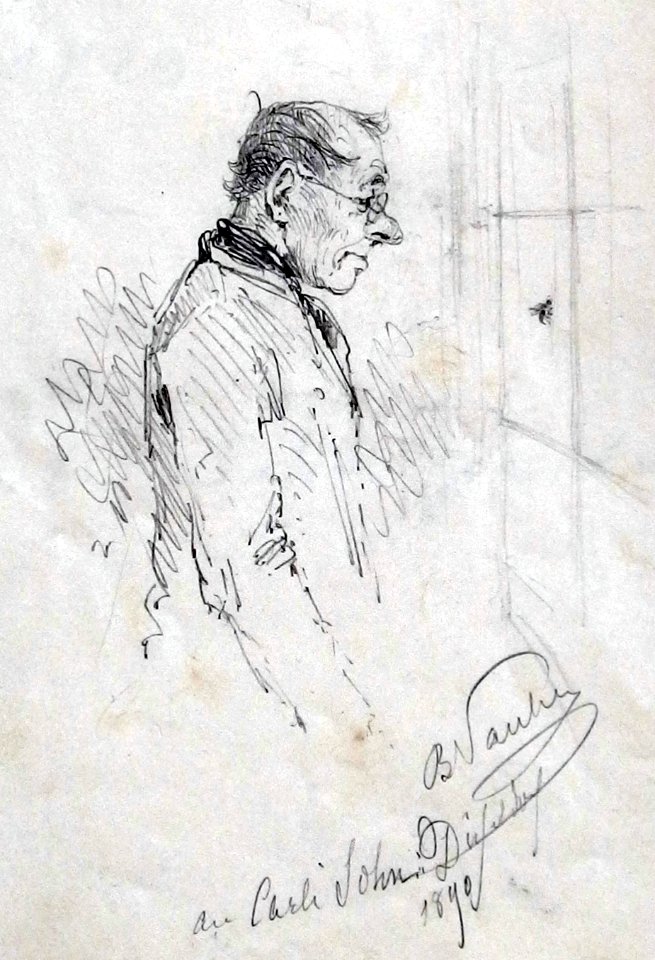 Benjamin (Benno) Vautier (1829-1898), gewidmet Karli Sohn-Rethel in 1890