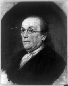 Benjamin Franklin, 1706-1790, bust portrait, facing left LCCN2005691703
