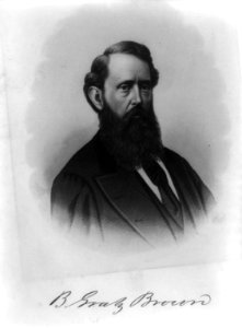 Benjamin G. Brown, head-and-shoulders portrait, facing right LCCN96515647
