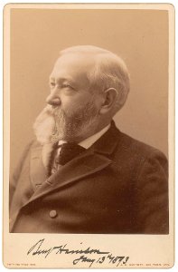 Benjamin Harrison by Merritt, 1891
