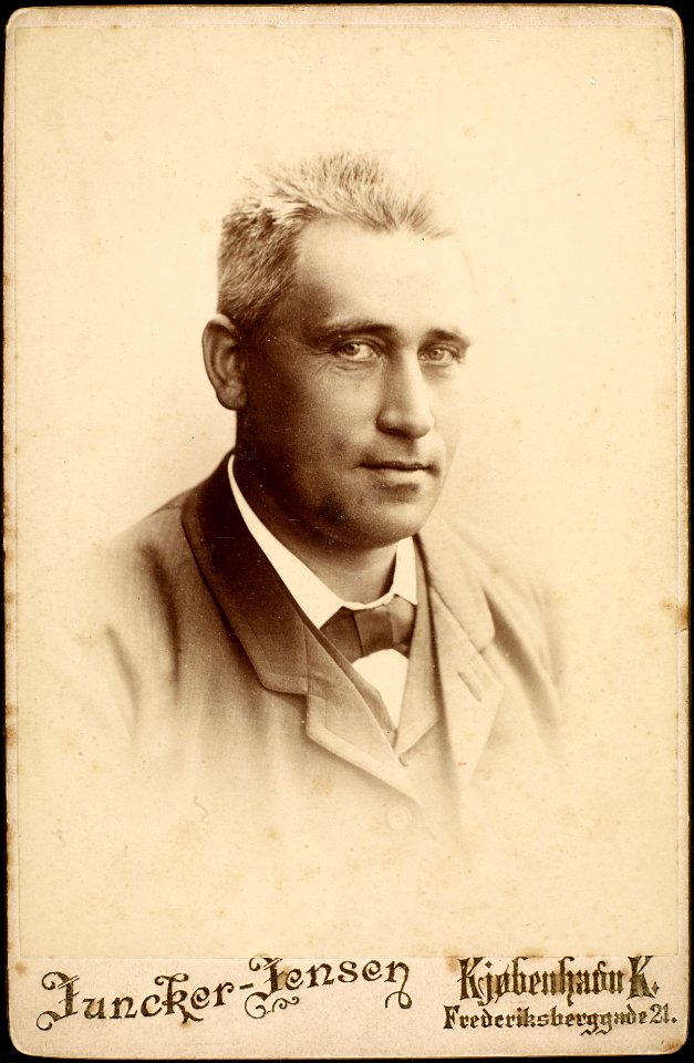 Benjamin Pedersen - 1891 - Sophus Juncker-Jensen - Royal Danish Library