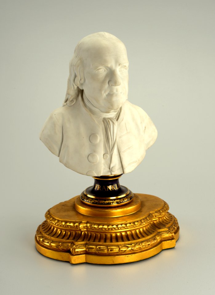 Benjamin Franklin Bust, 1790–1795 (CH 18312401-2)