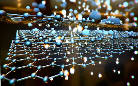 Science atom carbon